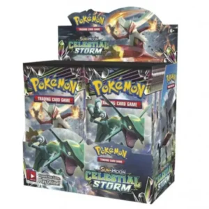 Caja de 36 sobres sobres  Pokémon Tormenta Celestial